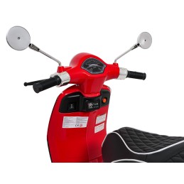 Pojazd Skuter Vespa ROMA Czerwony