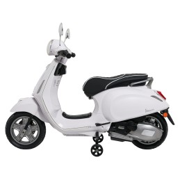 Pojazd Skuter Vespa ROMA Biały motorek dla dziecka