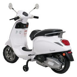 Pojazd Skuter Vespa ROMA Biały motorek dla dziecka