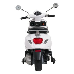 Pojazd Skuter Vespa ROMA Biały motorek dla dziecka