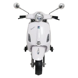 Pojazd Skuter Vespa ROMA Biały motorek dla dziecka