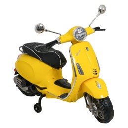 Pojazd Skuter Vespa ROMA Żółty