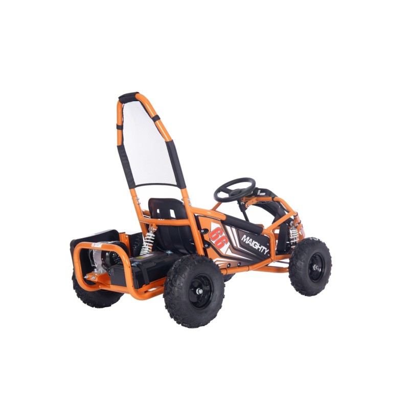 Pojazd Gokart Elektryczny MAIGHTY Pomarańczowy