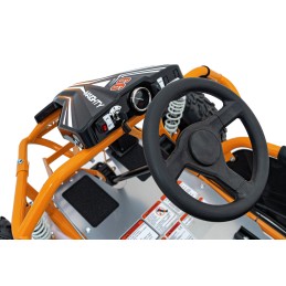 Pojazd Gokart Elektryczny MAIGHTY Pomarańczowy