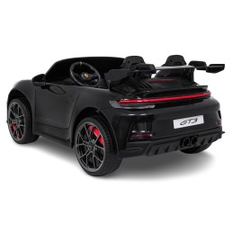 Pojazd Porsche 911 GT3 Czarny, wyścigowy samochód dla dzieci