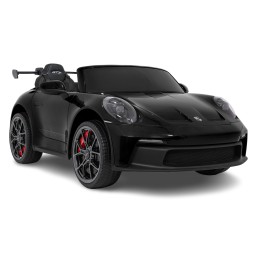 Pojazd Porsche 911 GT3 Czarny, wyścigowy samochód dla dzieci