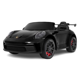 Pojazd Porsche 911 GT3 Czarny, wyścigowy samochód dla dzieci